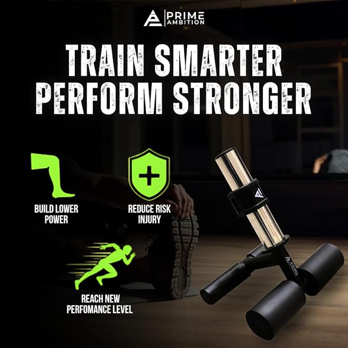 Premium Tib Bar Calf Workout Equipment - Anterior Tibialis Trainer Tibia Dorsi Calf Raise Machine - Tibialis Bar Knees Over Toes Equipment for Calves/Shins/Ankles, Fits 2" Olympic Weight Plates