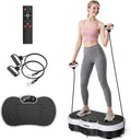 Vibration Plate Exercise Machine - 300 lbs Weight Capacity, 120 Speed Levels, 9 Workout Modes for Home Fitness, Muscle Toning & Weight Loss