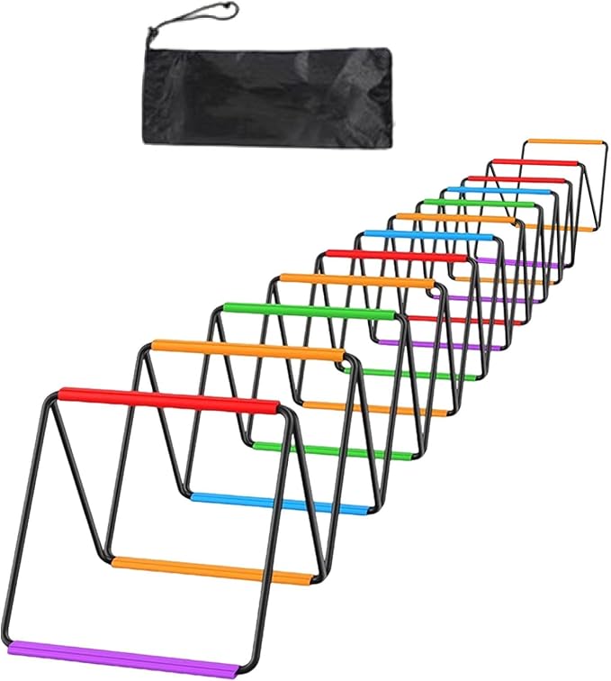 Yiju Agility Ladder Jumping Obstacles for Kids Adults Multipurpose Football Footwork Ladder for Outdoor Sports Rugby