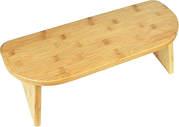Bamboo Yoga Bench,Meditation Stool Foldable Contemporary Prayer Stool Yoga Stool Kneeling Meditation Bench