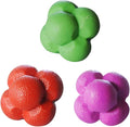 Yardwe 3pcs Agility Balls Hexagonal Reaction Ball Fitness Agile for Home Sports Training Random Color