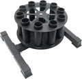 Olympic Barbell Holder Barbell Storage Olympic Bar Holder, Fit for 2" Olympic Bars, 360-degree Rotation Weight Bar Holder Home Gym Organizer