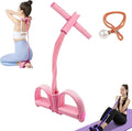 2026 New 8-Tube Pedal Resistance Device - Detachable and Adjustable Pedal Resistance Device, 21 Fitness Resistances Bands, Stretching Workout Fitness Bands for Full Body Exercise