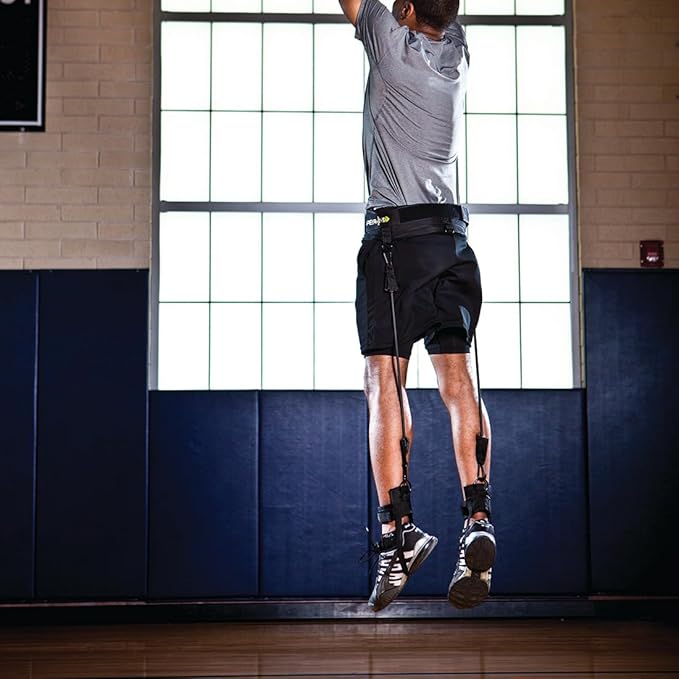 PER4M Jump Trainer for Athletic and Resistance Training, black