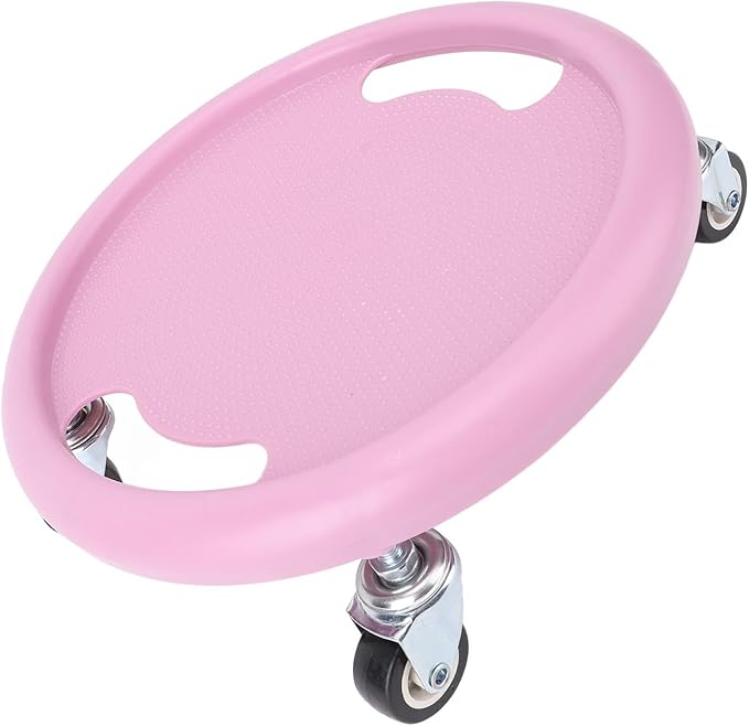 4-Wheel Roller Trainer for Enhanced Core Strength and Fitness Roller Sliding Disc, Odorless Premium Workout Device with 360 Degree Rotation, Stability for Home Gym