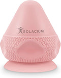Solacium Mountable Massage Therapy Tool - Multi-Surface Suction Cup Wall Massage Tool for Sore Muscles, Myofascial Release, Stress Relief, Trigger Point and Deep Tissue Massage (Pink)
