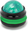 Coolrunner Massage Ball, Manual Roller Massager, Handheld Self Massage Therapy and Relax Full Body Tools for Sore Muscles, Shoulders, Neck, Arms, Legs, Back, Foot, Body (Green)