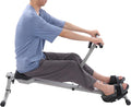 Rowing Machine for Home, Foldable Magnetic Rower with 12-Level Silent Resistance & LED Monitor, Compact Rowing Machine for Gym Exercise