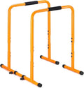 OLIXIS Dip Stands, Heavy Duty Pull Up Bar for Doorway, Adjustable Dip Bar Station Stabilizer Parallette Push Up Stand with Soft High-Density Foam Handles for Home, Gym, Patio, Office