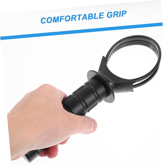 Milisten Gyro Wrist Ball Handle Bracket Replacement Grip for Wrist Training Gyroscope Exerciser 9.05 Inch Ergonomic Hand Strengthener
