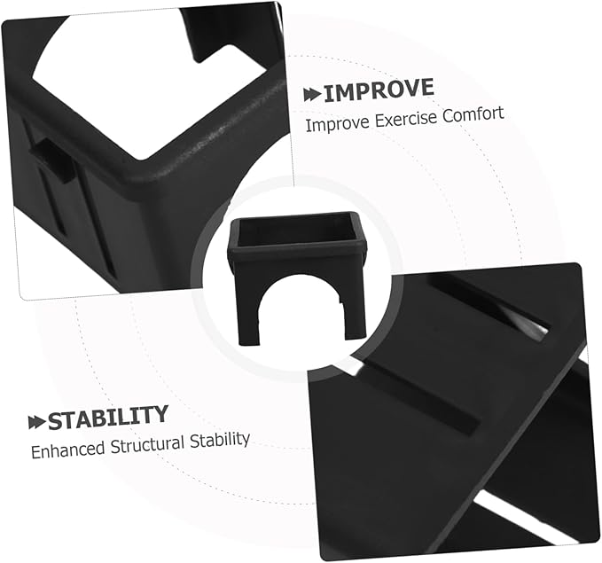 4pcs Hollow Tube Bushing Sleeve for Workout Machine Conversion Inner Square Tube Protector for Improved Connection and Performance