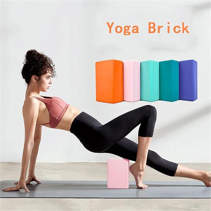 Yoga Wedge Block 2pcs Gym Blocks Foam Brick Training Exercise Fitness Set Tool Yoga Bolster Pillow Cushion Stretching Body Shaping For Home Practice,Physical Therapy,Pilates.