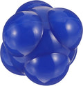Large Hexagonal Agile Training Ball 68mm Silicone Reflex Reaction Ball for Fitness Baseball Agility Speed Workout Training Equipment