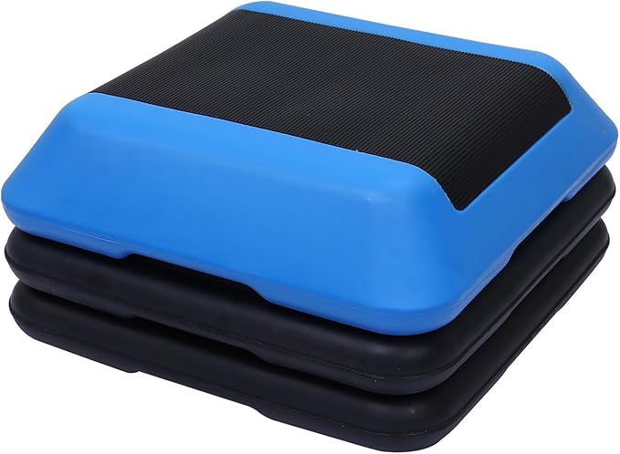 Yardwe Fitness Aerobic Stepper with Anti-slip Surface Lightweight Platform for Home Gym Workout Cardiovascular Fitness and Multiple Step Exercises