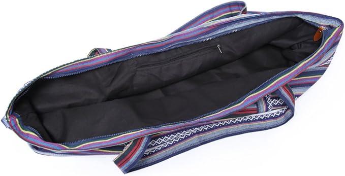 Large Yoga Mat Bag for Women Men, Travel Gym Bag for Pilates Office Beach Workout, Yoga Mat Tote Carrier with Mat Strap for 1/4" 1/2" Thick Exercise Yoga Mat