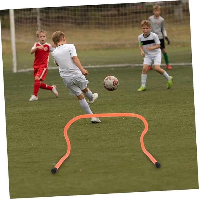 Yardwe 3Pcs Agility Hurdles for Durable Training Barriers for Enhanced Coordination and Speed for Football Practice and Sports Training Convenient Design