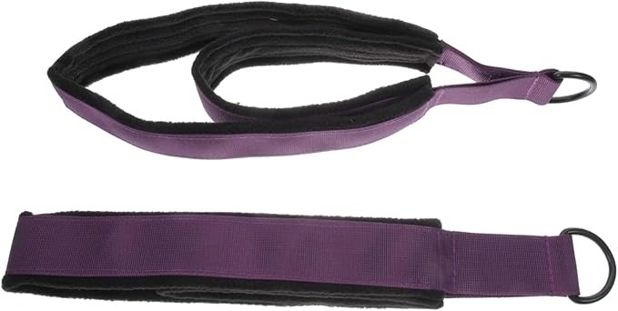 Milisten 2pcs Pilates Straps Fitness Exercise Band Bodybuilding Tension Band Fitness Ropes Pilates Ring