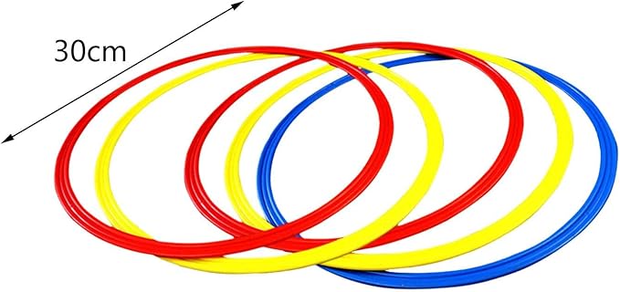 Agility Training Rings Football Training Agility Ring Workout Equipment Home Gym Portable for Kids Sports Rugby