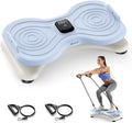 MERACH Waist Twister Machine Exercise, Waist Twister Fitness Tool with Display Counter, Exercise Twist Board for Slim Waist and Belly Fat, Noiseless Home Gym Workout Equipment for Women & Men (Blue)