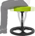 ADHD Chair for Kids, Yoga Chairs for Adults, Wobble Stool Active Flexible Seating Desk Chair with Non-Slip Base and Washable Seat Cover for Stability, Balance, Yoga, Office, School, Classroom