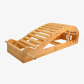 Iyengar Yoga Viparita Dandasana Bench – Wooden Back Bending Bench for Deep Stretching and Flexibility | Large Back Bender for Enhanced Support