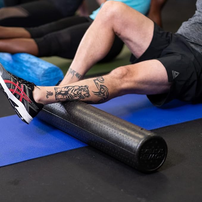 Power Systems High Density Foam Roller - Firm, Comfortable Support (18")