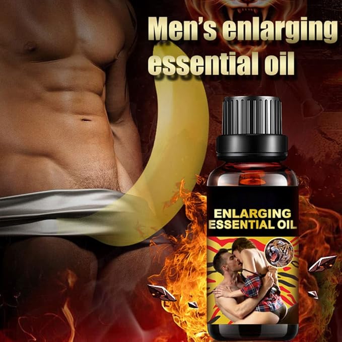 Men Massage Oil for Sex -Sexual Enhancement Erection Cream Penisgrowth Oil Longer Thicker Penis Energy Massage Essential Oil Men Energy for Care Delay Performance Boost Strength (Jasmine)