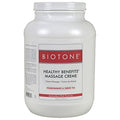 Biotone Healthy Benefit Massage Creme, Pomegranate & Green Tea, 128 Ounce