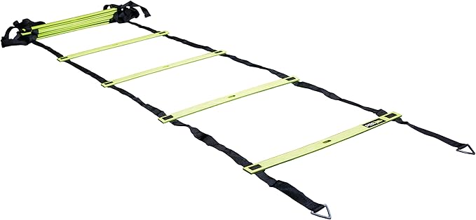 PER4M Speed Ladder - Speed and Agility Training for Basketball, Football, Soccer - Footwork Improvement, Coordination, Quickness, Athletic Training - Leg Strength, Body Control, Foot Control Trainer