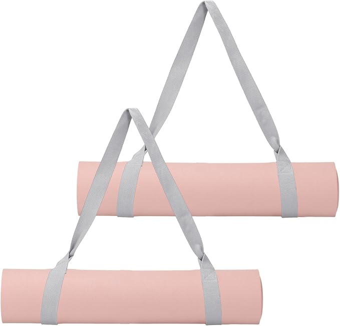 Yoga Mat Straps for Carrying, Adjustable Exercise Mat Sling Holder Multi Purpose Mats Carrier