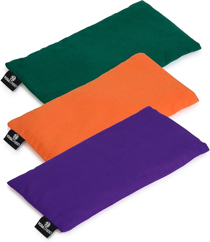Yoga Studio - French Lavender & Organic Flaxseed Eye Pillows