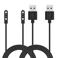 Chofit Intended for SOLAWAVE 4-in-1 Red Light Therapy Wand Charging Cable Magnetic Replacement Charging Cord for SOLAWAVE Facial Wand Charger Accessories (Black&Black)