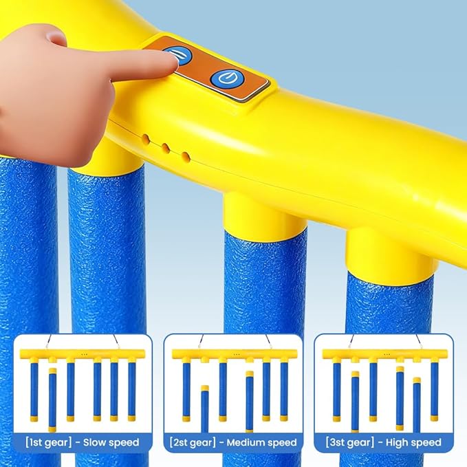Reflective Drop Stick Challenge Game Set, 2026 Upgrade Hand Eye Coordination Training Catching Sticks Game Reaction Training, 3 Adjustable Speed Modes Catching Sticks Games