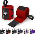 TECEUM Weightlifting 18" & 12" Wrist Wraps with Thumb Loop – Heavy Duty Wrist Workout Braces for Men and Women – Ideal for Powerlifting, Strength Training, Bodybuilding