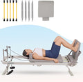 Reformer Pilates Machine, Foldable Pilates Reformer with Jump Board, Pilates Equipment for Home Gym Studio Use with 153 lbs Adjustable Resistance (400lbs Capacity)