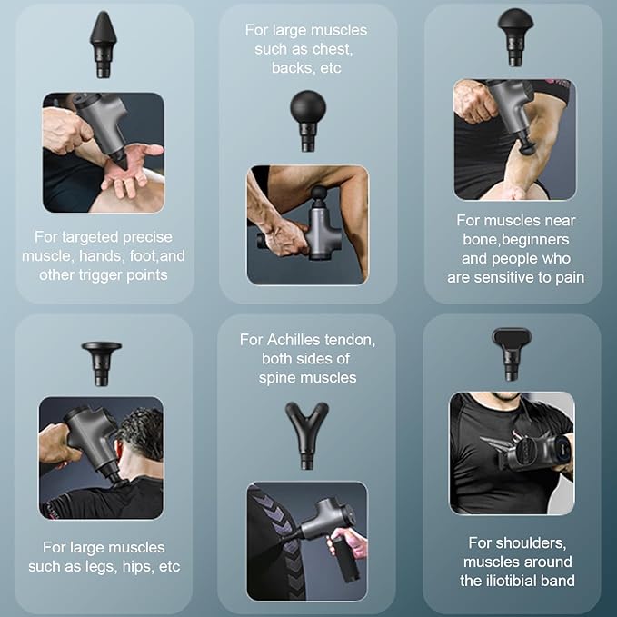 Opove M3 Pro 2 Massage Gun Deep Tissue Percussion Muscle Massager for Workout, Percussive Therapy Fascia Gun for Athletes Fast Recovery, 30 Days Long Battery Life, 70lbs Stall Force