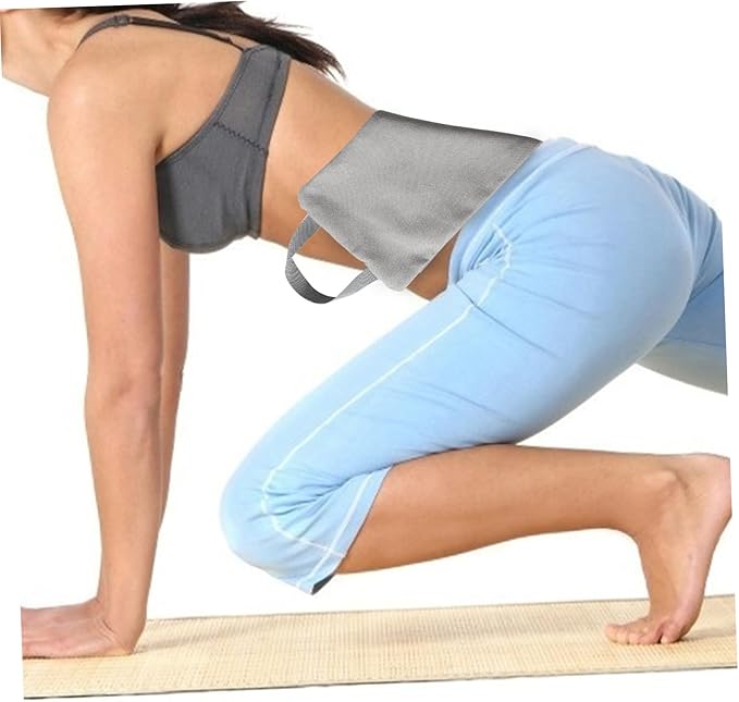 BESPORTBLE Workout Training Sandbag for Weight Training and Core Strength Canvas Fitness Sandbag with Handles