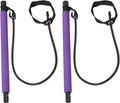 Multifunction Household Elastic Stick Pilates Bar with Pulling Rope, Steel Pipe, Portable 36.2in Fitness Equipment - Versatile Fitness Training, Yoga and Pilates Use, Lightweight