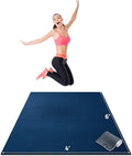 Gorilla Mats Large Exercise Mat – 6'x4', 7'x4', 7'x5', 8'x4', 10'x4' (1/4" Thick) – Ultra Durable Workout Mat for Home Gym Flooring – Non-Slip, Flat Fitness, Yoga & Weight Lifting Floor Mat