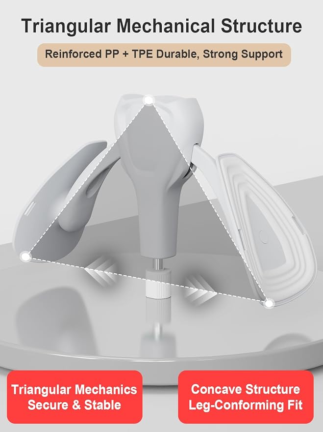 Pelvic Floor Exercise Devices 77 lb Adjustable Kegel Inner Thigh Exerciser and Hip Trainer Workout Equipment for Home Postpartum Recovery Women Men, with Band