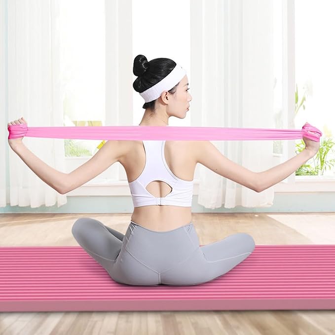 Women's Fitness Exercise Set Pilates Ball Rings and Band with Nonslip for Home Exercise and Flexibility Pilates Rings and Ball Set for Flexibility