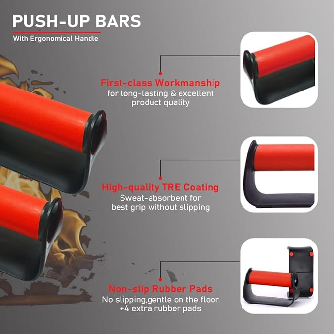 Portable Push Up Handles Bars,Strength Training Push Up Handle,Portable Calisthenics Bar for Home Gym Workout, Pushup Bar Calisthenics Equipment,Bearing capacity 300kg
