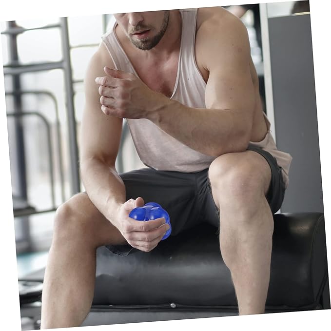 Agility Training Reaction Ball Hexagonal Silicone Exercise Ball for Fitness Speed and Coordination Training Indoor Sports Gear for Ages