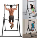 Adjustable Pull Up Bar for Home, 440LBS Capacity Foldable Dip Station with Parallel Bars, Multi-Grip Chin Up Bar for Pull-Ups, Dips, Leg Raises & Full Body Workout, Space Saving Home Gym