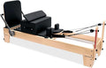 Professional Pilates Reformer Machine for Home – Full-Body Workout Reformer with Jumpboard, Box & Foot Straps – Smooth Glide System, Adjustable Resistance, Solid Wood Frame