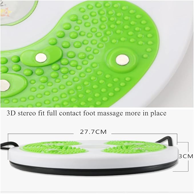 Ab Twister Board for Exercise Waist Twisting Disc with 8 Magnets Fitness Twister with Handles Trims Waist Arms Hips and Thighs
