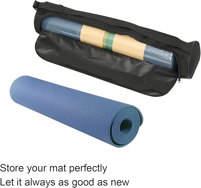 Yoga Mat Bag for Women & Men,Travel Yoga Gym Bag for 1/4" 1/3" Thick Exercise Yoga Mat,Fitness mat bag,sprot mat pouch