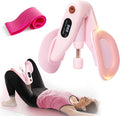 QIUTONG Thigh Trainer 2026 Upgraded, 10-78LB Thigh Trainer Thigh Exerciser, LED Inner Thigh Exerciser, 360° Pelvic Floor Exercise Devices, Hip Trainer Kegel Excerciser, 20LB Resistance Band