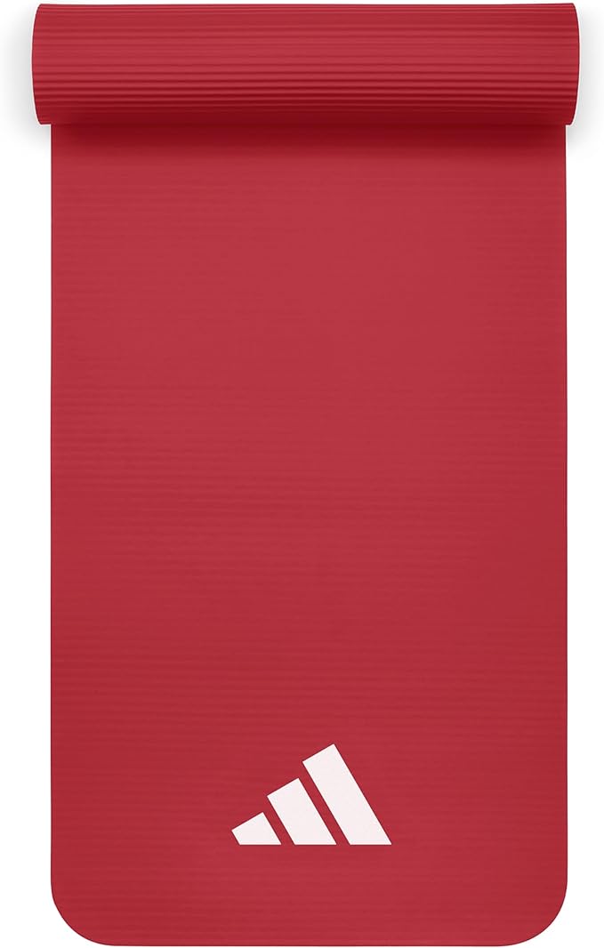 adidas Fitness Mat - Lightweight - Non Slip Yoga Mat, 7mm or 10mm