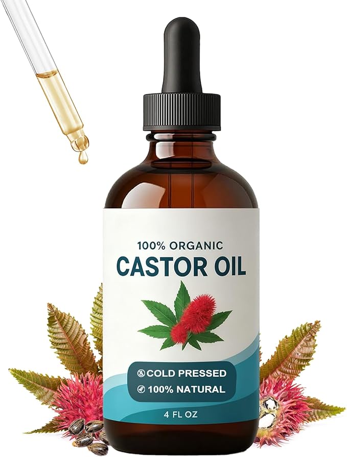 Tavio Castor Oil, Celara Castor Oil Pack, Can Be Used with Cotton Castor Oil Pack Wrap or Patch for Liver Support, Digestion Aid, Muscle Relaxation & Detox